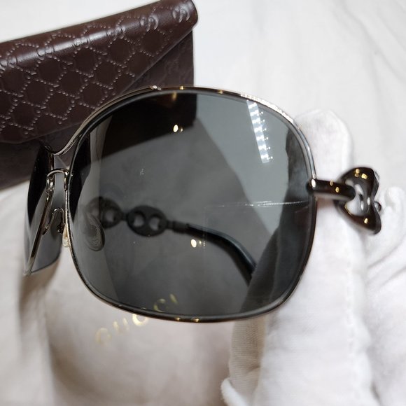 Women's Gucci Black Metal Framed - Picture 5 of 12